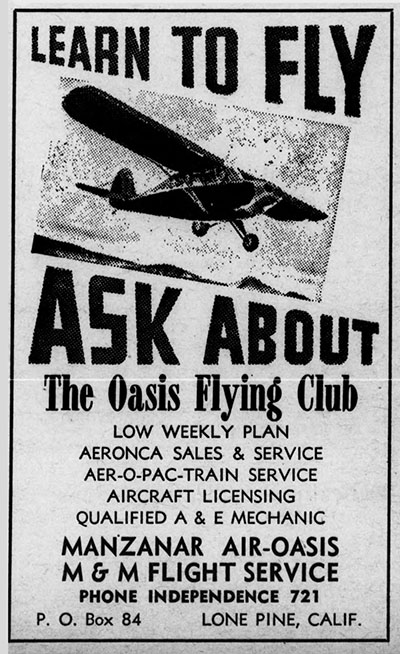 oasis flying club